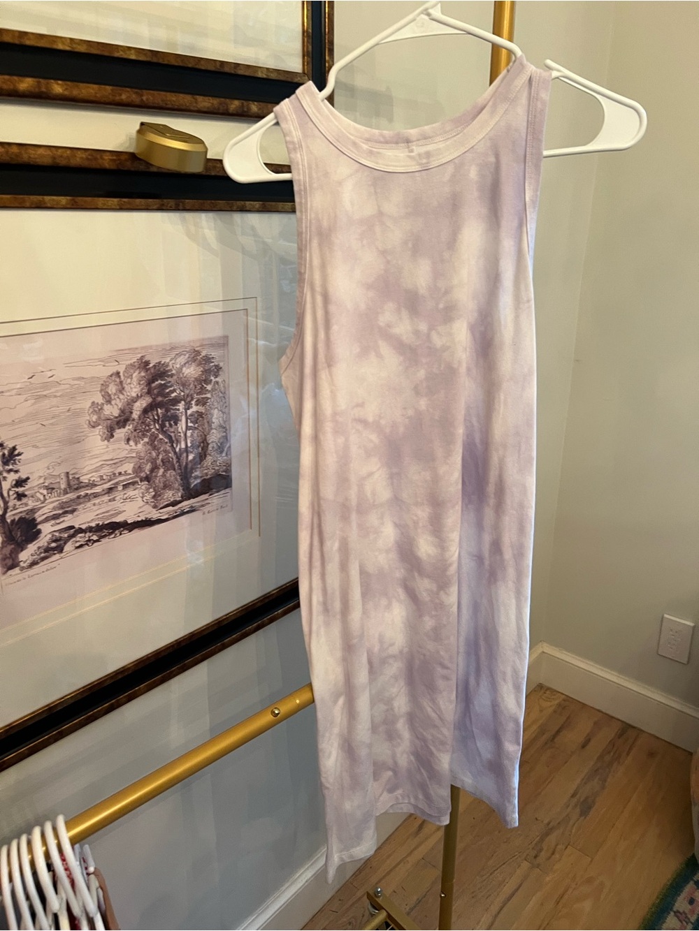 A New Day/Target Sleeveless Tie-Dye Tank Dress - Lavender